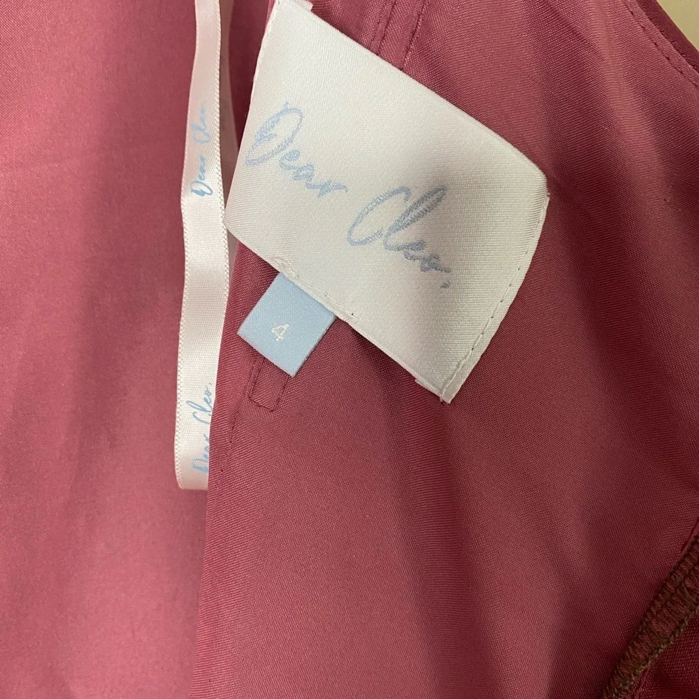 Dear Cleo Natalia Bridesmaid Dress Pink Size 4